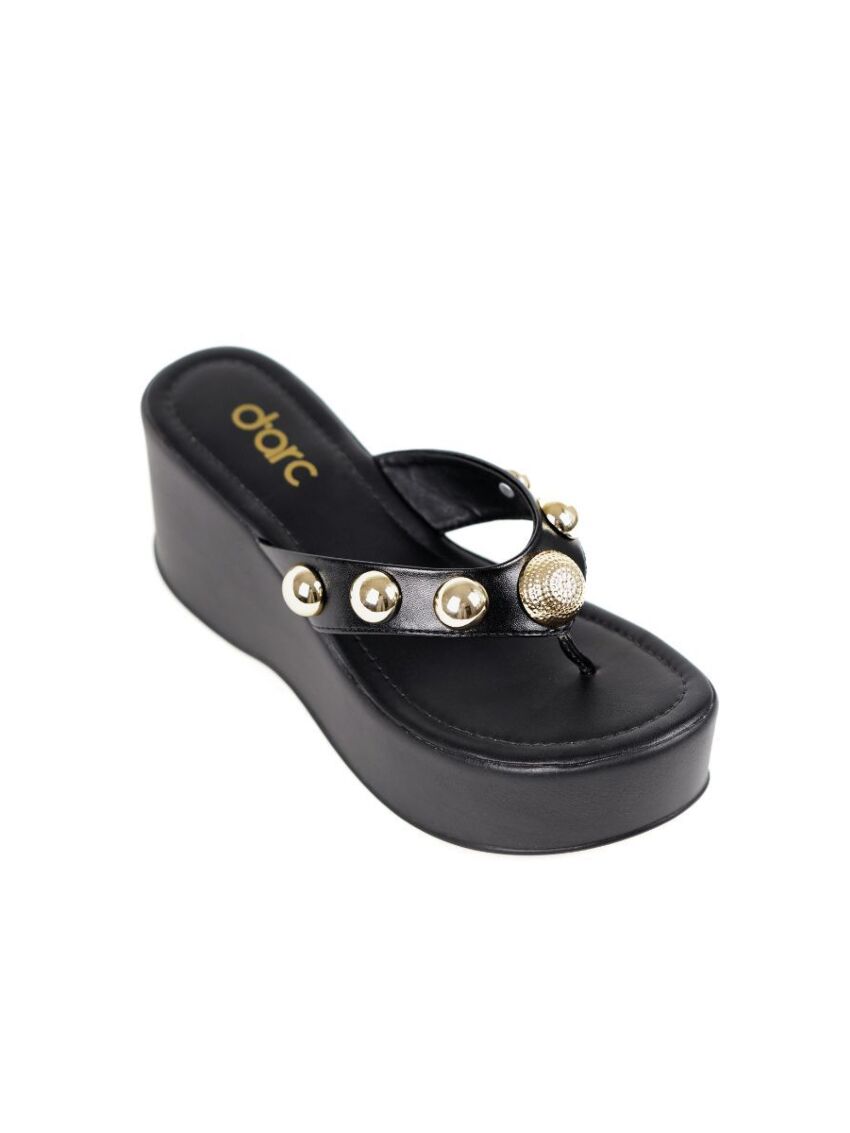 Tamanco Flip-Flop Darc Preto