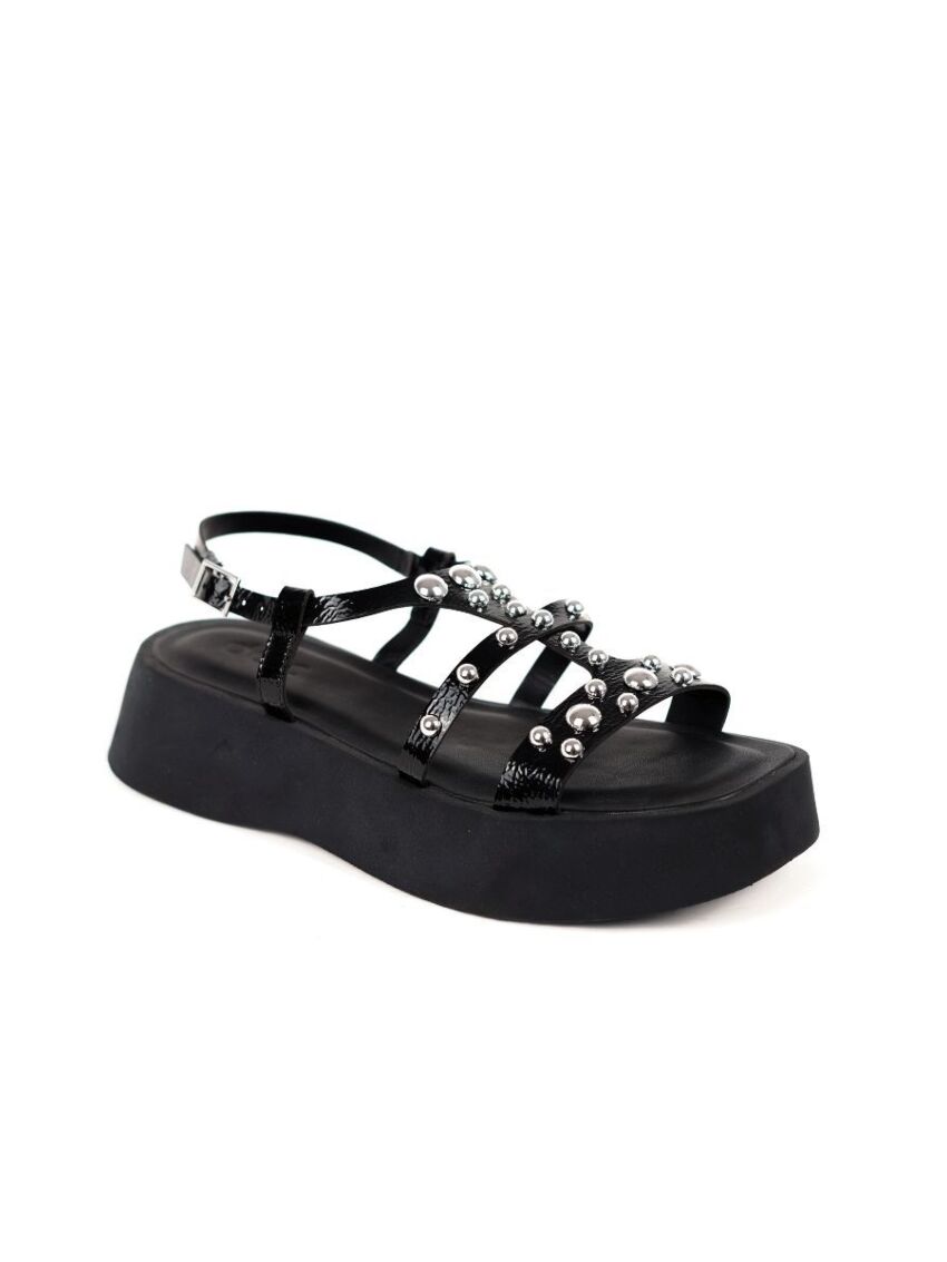 Sandália Flatform Darc Preto