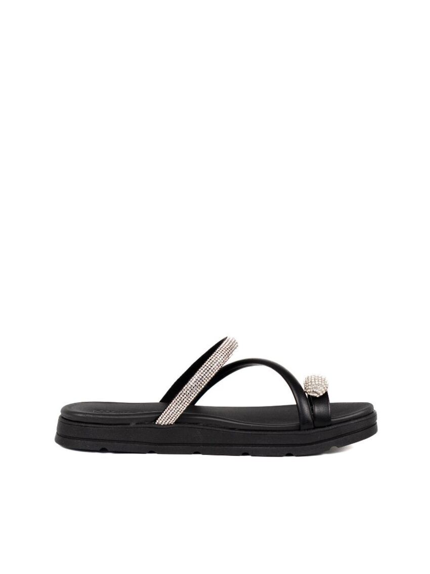 Chinelo Papete Moleca Preto