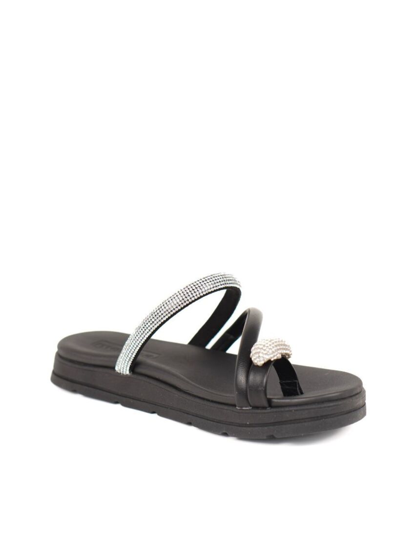 Chinelo Papete Moleca Preto