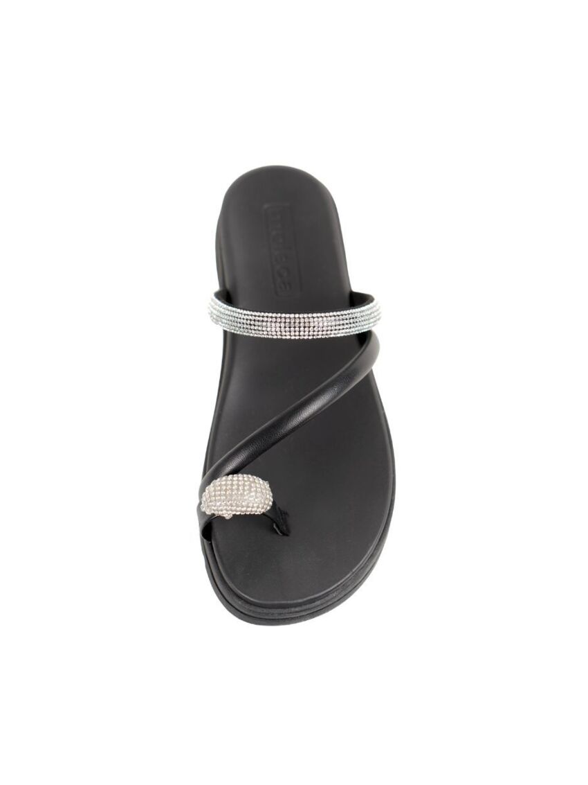 Chinelo Papete Moleca Preto