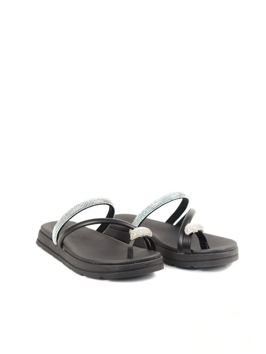 Chinelo Papete Moleca Preto