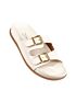 Sandália Papete Birken Vizzano Branco