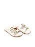 Sandália Papete Birken Vizzano Branco