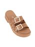 Sandália Papete Birken Vizzano Mocca