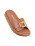 Rasteira Slide Vizzano Mocca