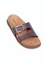 Chinelo Slide Beira Rio Chocolate