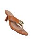 Tamanco Flip-Flop Salto Baixo Beira Rio Terracota