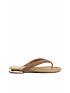 Chinelo Rasteira Modare Bege
