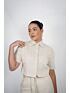 Camisa Cropped Thayla Rebeca Quaker