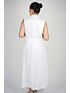 Vestido Midi Transpassado Thayla Rebeca Off White