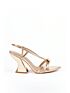 Sandália Salto Alto Thayla Rebeca Champangne