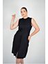 Vestido Chemise Midi Darc Preto