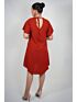 Vestido Evasê Darc Tijolo