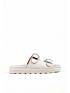 Chinelo Papete Birken Darc Off White