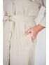 Vestido Chemise Curto Darc Bege