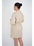 Vestido Chemise Curto Darc Bege