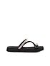 Chinelo Papete Moleca Preto