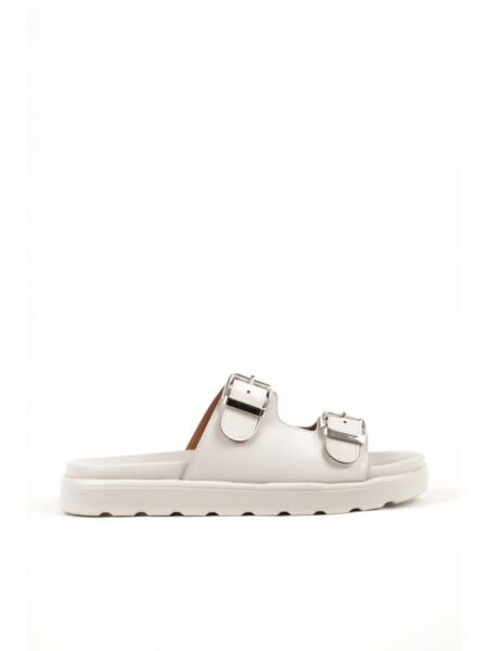 Chinelo Papete Birken Darc Off White